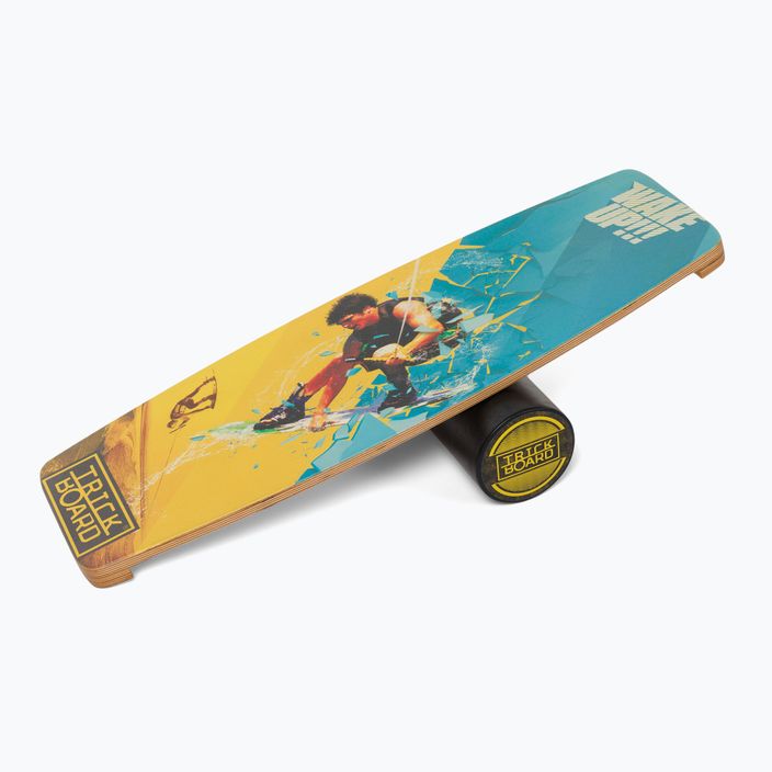 Trickboard Wake & Kite Up Pro színes egyensúlyozó deszka görgővel TB-17872