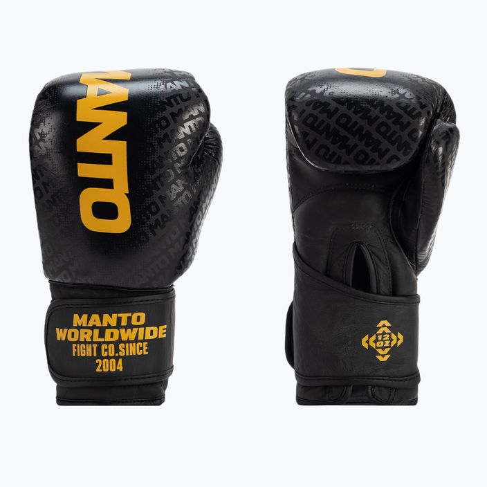 MANTO Prime 2.0 Pro bokszkesztyű fekete MNA874_BLK 3
