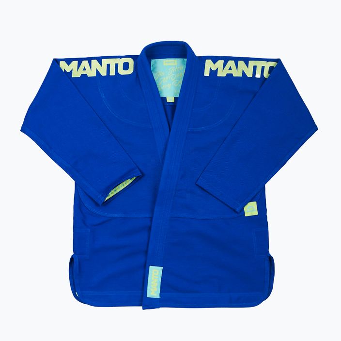 Brazíliai Jiu-Jitsu GI férfi MANTO X4 kék MNG978_BLU_A1 2