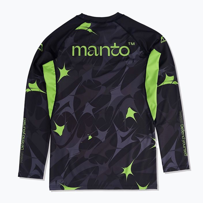 MANTO Long Sleeve Rashguard Terra fekete rashguard 2