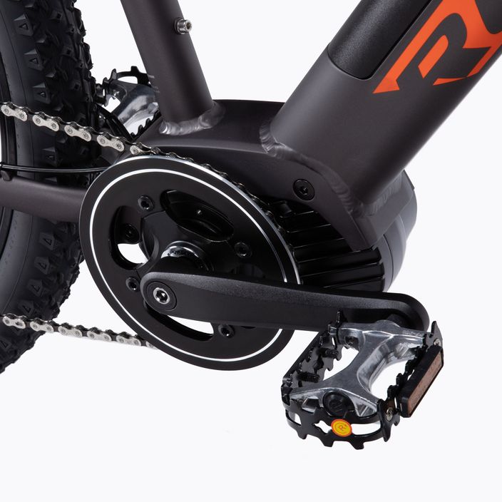 Romet e-Rambler E9.0 elektromos kerékpár szürke-narancs 2229701 9