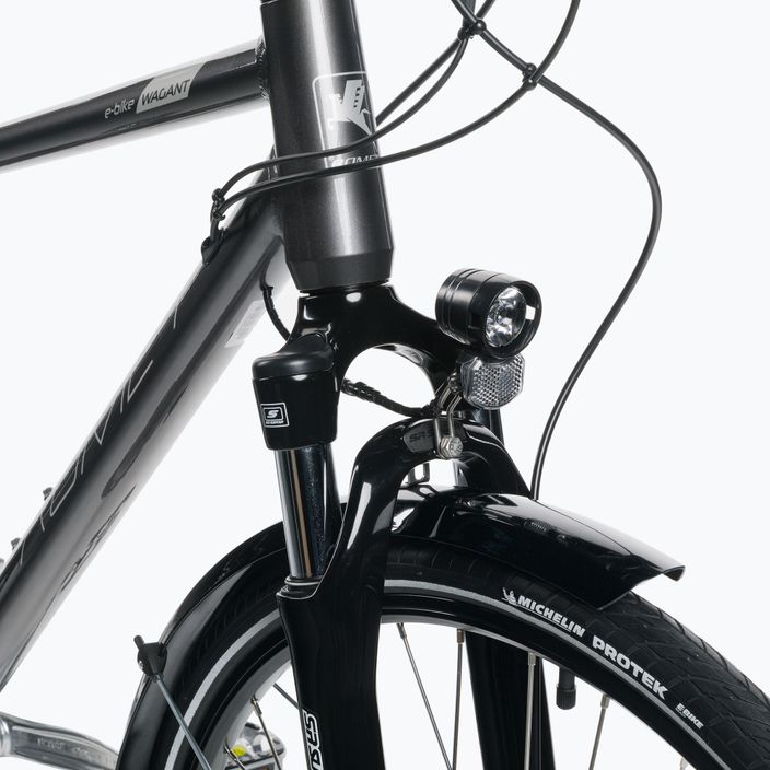 Romet Wagant RM 1 elektromos kerékpár szürke R22B-ELE-28-19-P-669 9