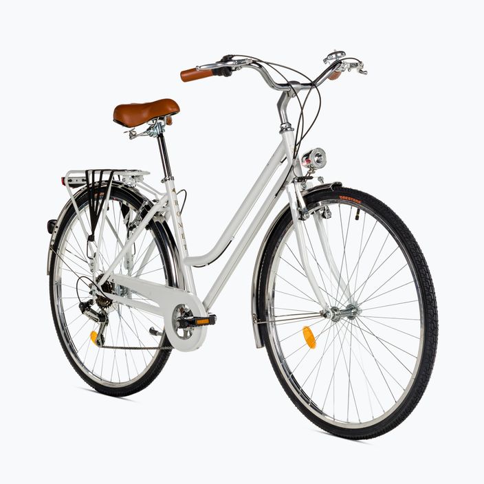 Női kerékpár Romet Vintage Eco D fehér 2228571 2