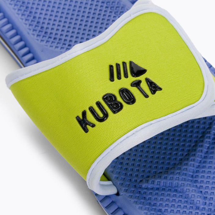 Kubota tépőzáras flip flop lime kék KKRZ67 7