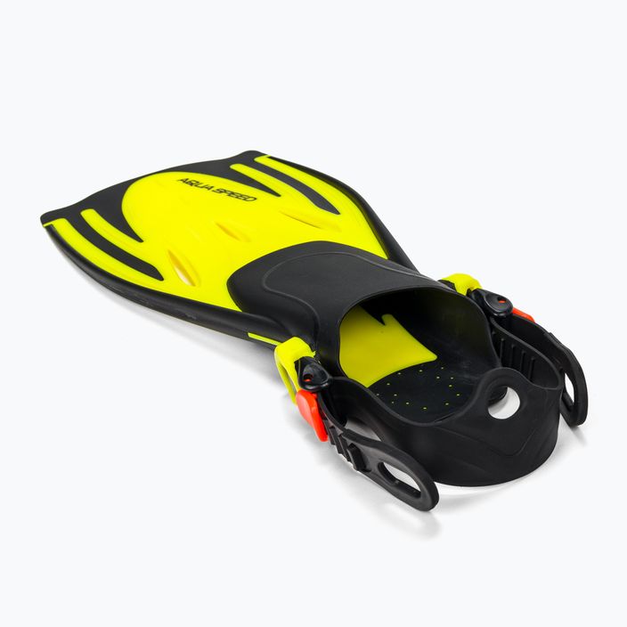 AQUA-SPEED Wombat Kid snorkeling flippers sárga 528 4
