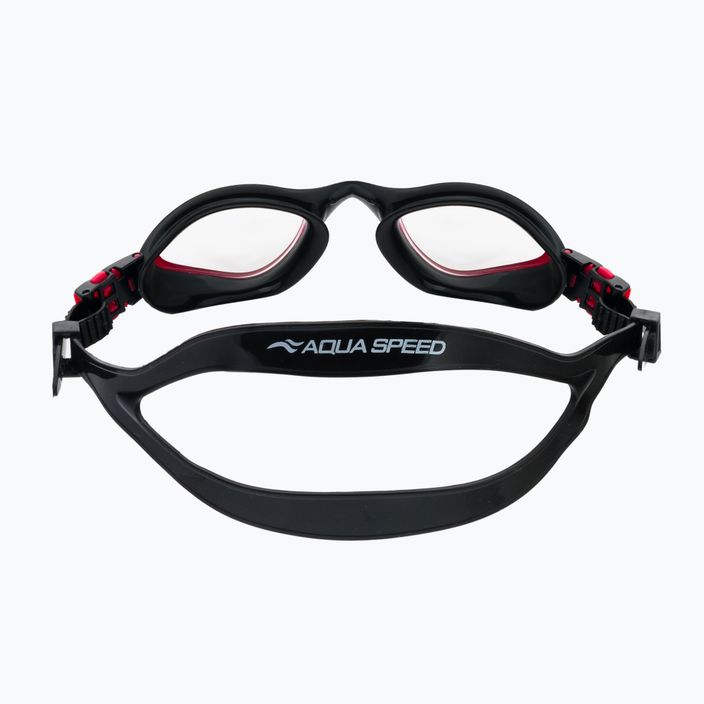 AQUA-SPEED Flex úszószemüveg fekete-piros 6663 5