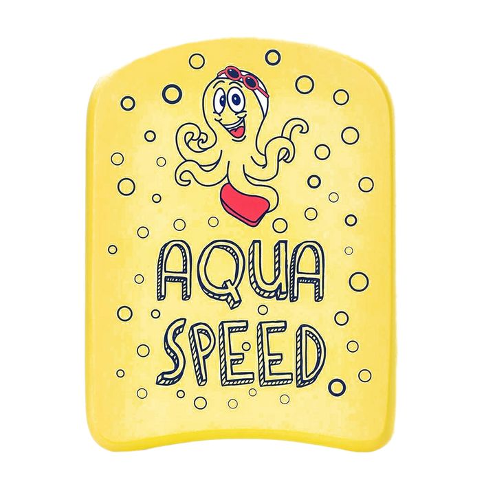Gyermek úszódeszka AQUA-SPEED Kiddie Octopus sárga 6897 2