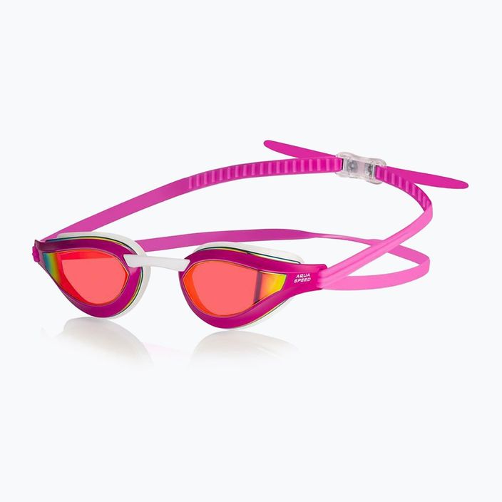 AQUA-SPEED Rapid Mirror rózsaszín úszószemüveg 6989 6