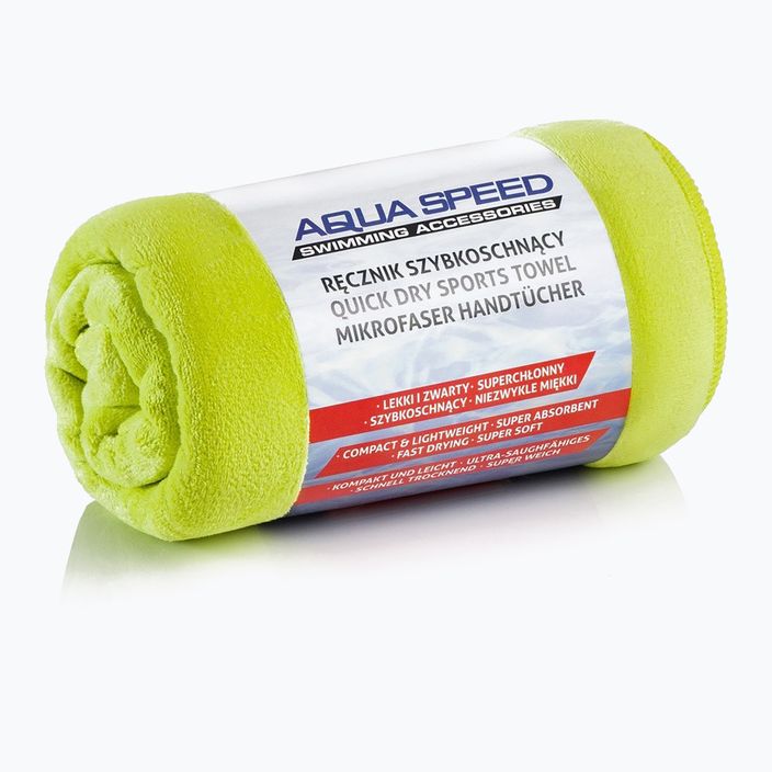 AQUA-SPEED Dry Soft törölköző sárga 156 2