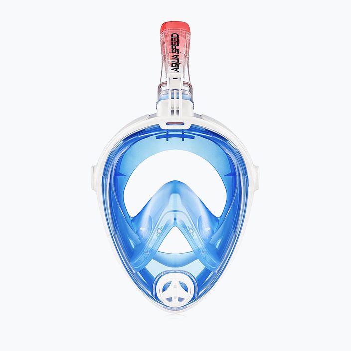 AQUA-SPEED Spectra 2.0 teljes arcú maszk búvárkodáshoz kék/fehér 2