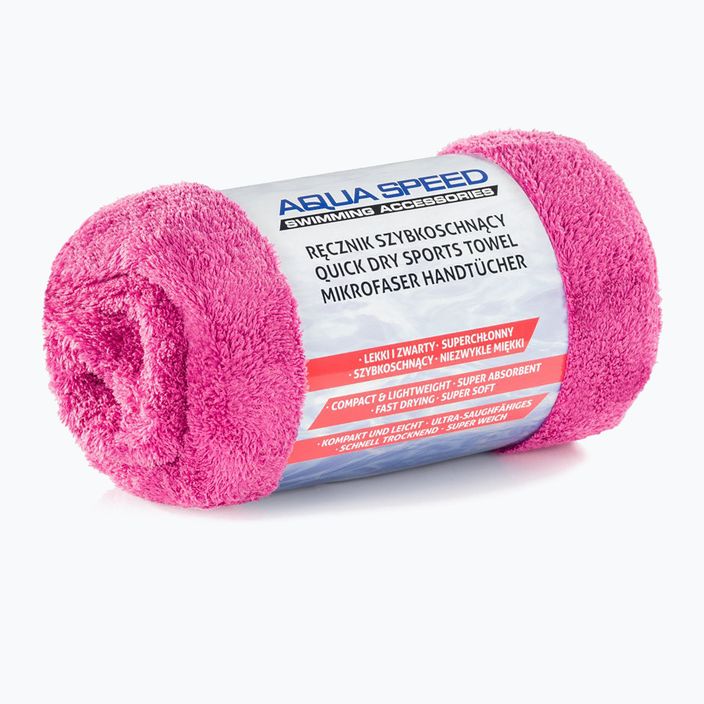 AQUA-SPEED Dry Coral rózsaszín törölköző 157 2