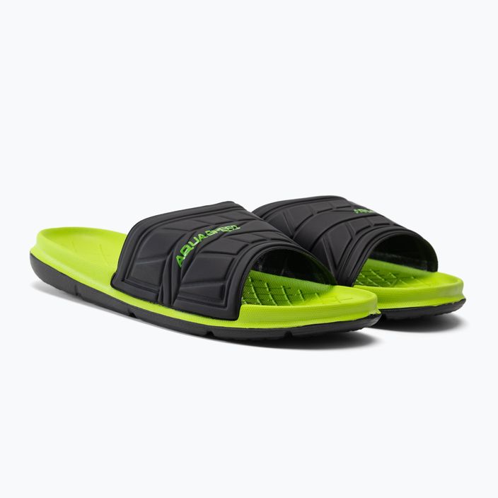 AQUA-SPEED Aspen medence flip flop zöld és fekete 534 5