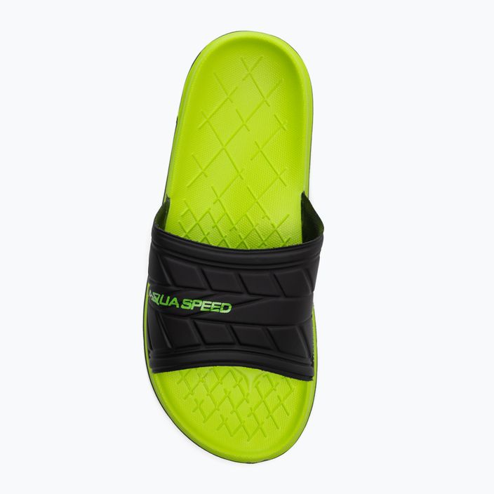 AQUA-SPEED Aspen medence flip flop zöld és fekete 534 6