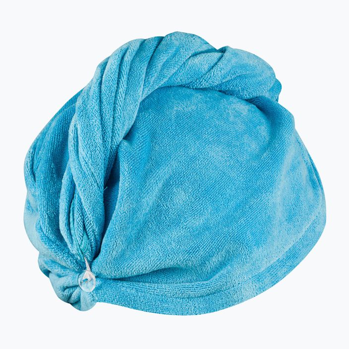 AQUA-SPEED fejkendő törölköző turbán kék 2