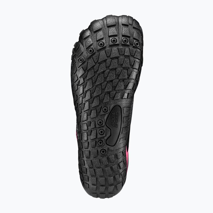 Női vízi cipő AQUA-SPEED Nautilus fekete-rózsaszín 637 14