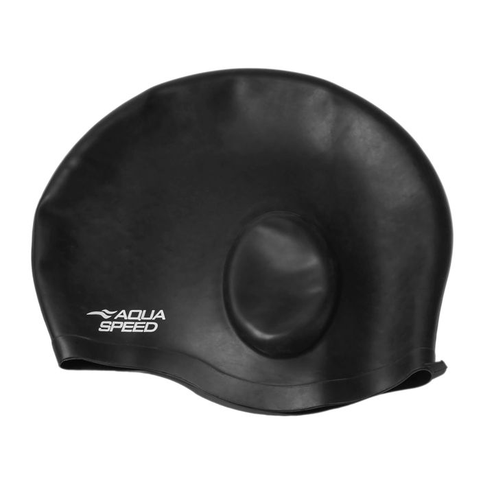 úszósapka AQUA-SPEED Ear Cap Comfort fekete 2