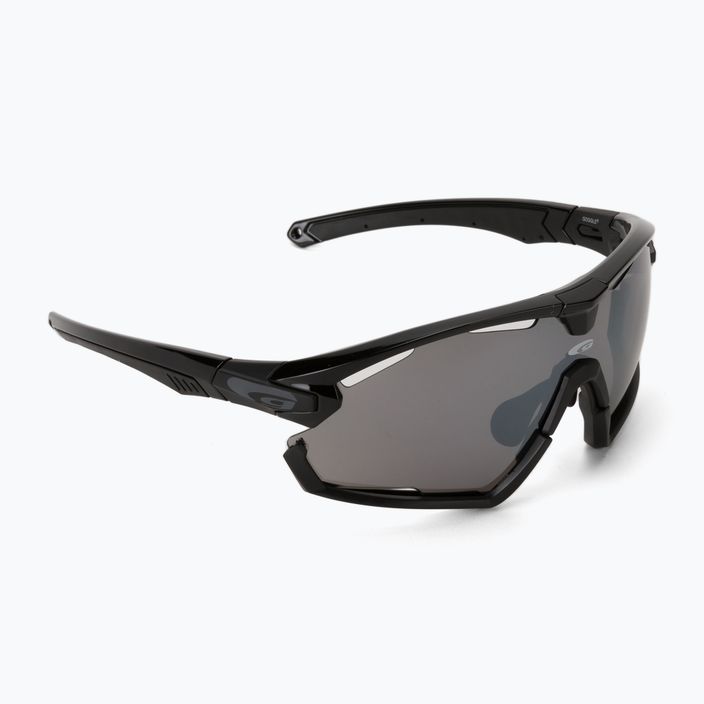 Országúti kerékpáros szemüveg GOG Viper fekete E595-1 2