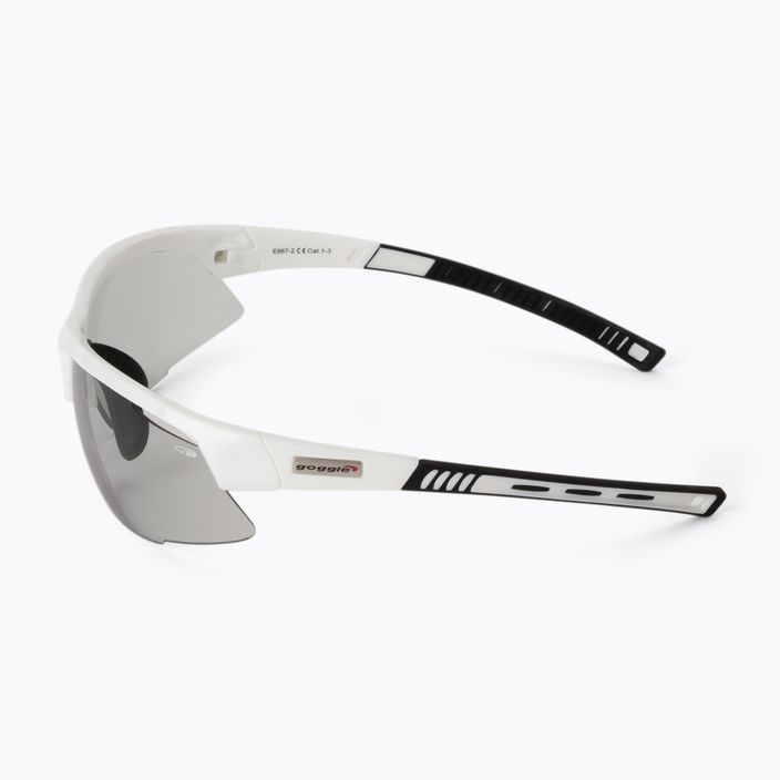 Kerékpáros szemüveg GOG Falcon fehér E867-2 4