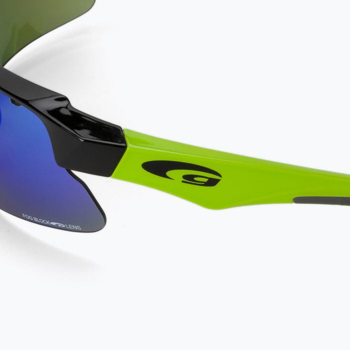 Kerékpáros szemüveg GOG Faun zöld T579-2 5