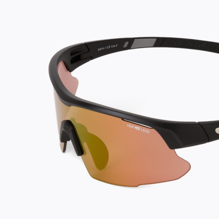 Kerékpáros szemüveg GOG Orion fekete-szürke E670-1 5