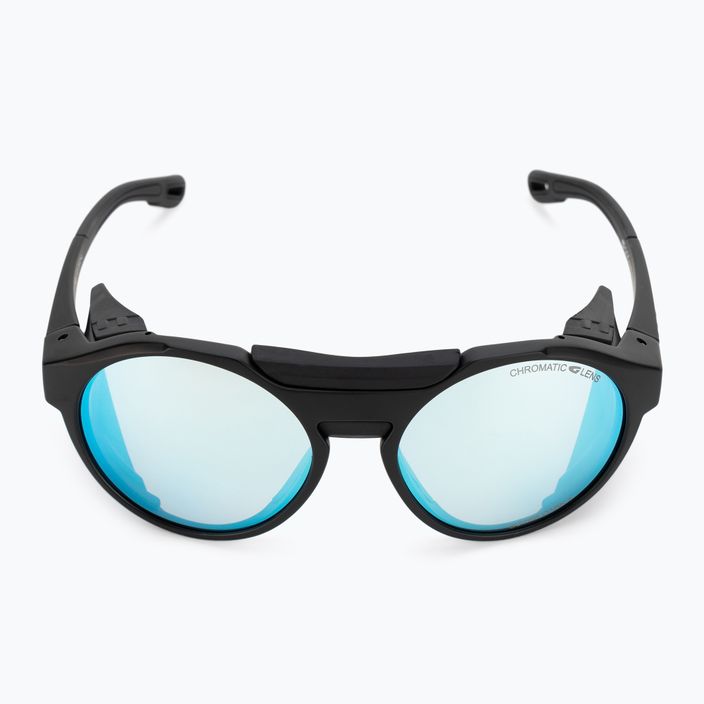 GOG Manaslu matt fekete / polikromatikus kék napszemüveg E495-1 3