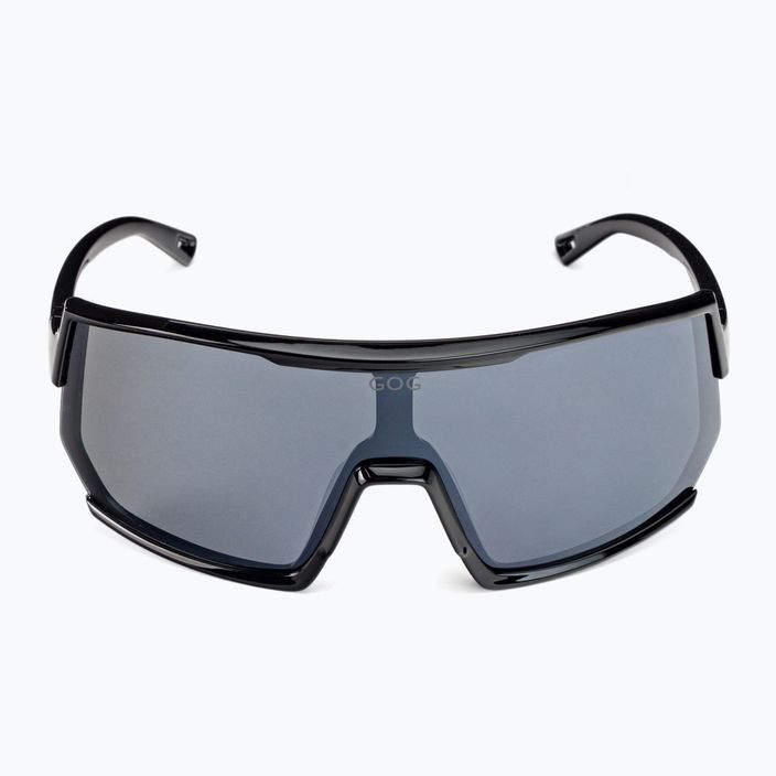 GOG kerékpáros szemüveg Zeus fekete / villogó tükör E511-1P 3