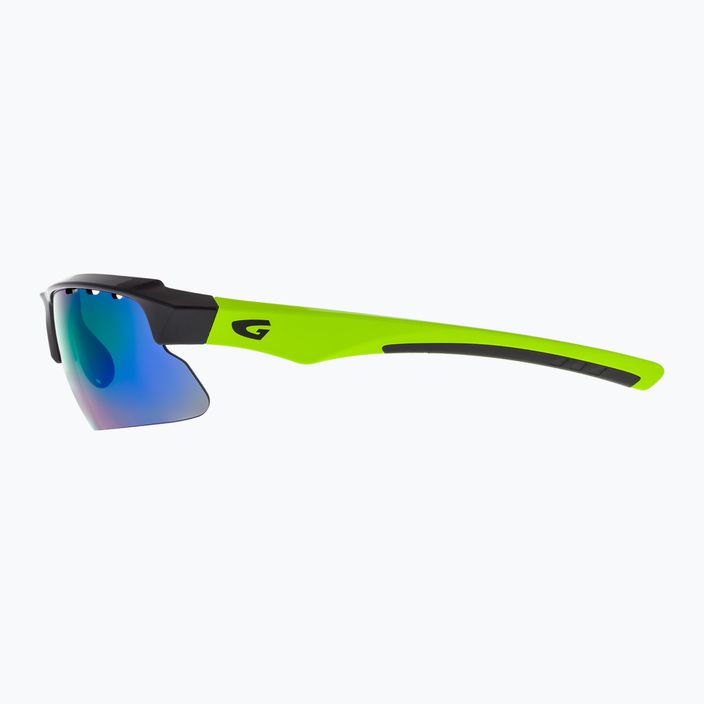 GOG kerékpáros szemüveg Faun fekete / zöld / többszínű zöld E579-3 7