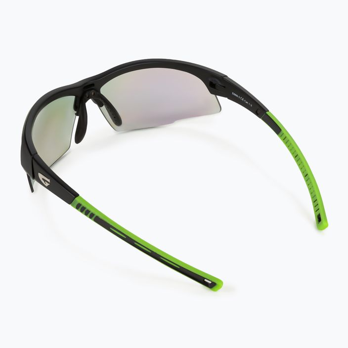 GOG Falcon C kerékpáros szemüveg fekete/zöld E668-3 2
