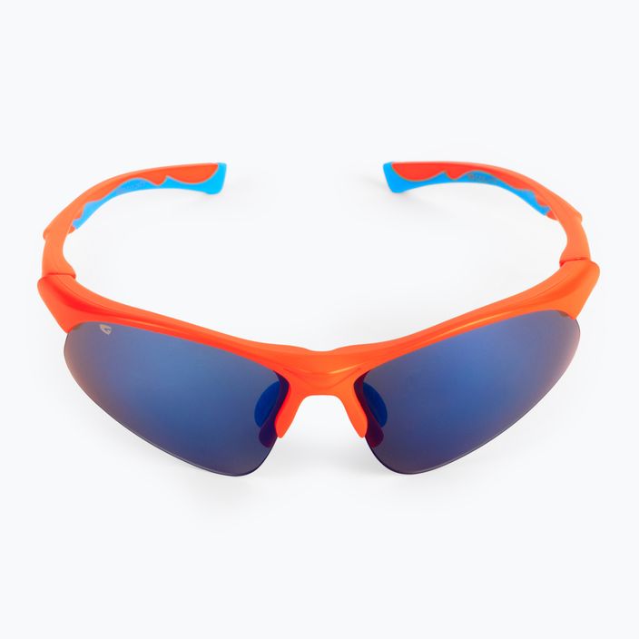 GOG Balami matt neon narancs / kék / kék tükör gyermek kerékpáros szemüveg E993-3 3