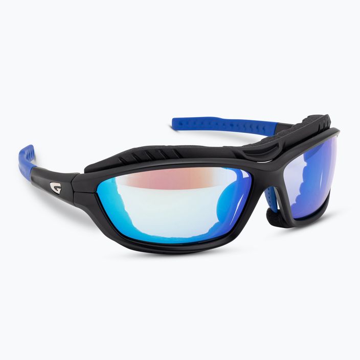 GOG Syries C matt fekete/kék/polikromatikus kék napszemüveg
