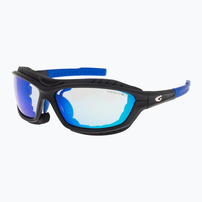 GOG Syries C matt fekete/kék/polikromatikus kék napszemüveg 2