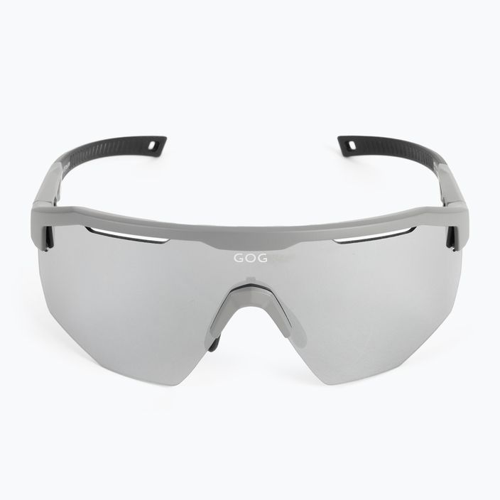 GOG kerékpáros szemüveg Argo matt szürke / fekete / ezüst tükör E506-1 4