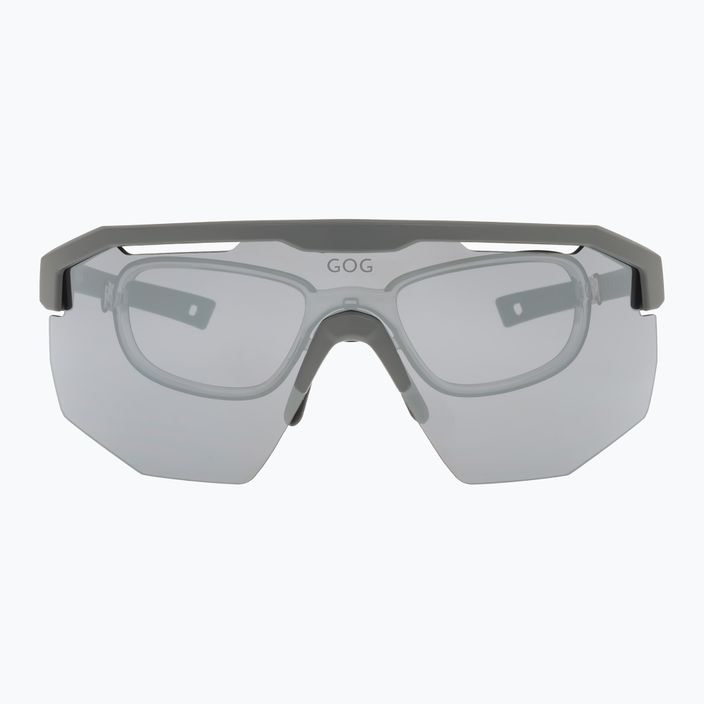 GOG kerékpáros szemüveg Argo matt szürke / fekete / ezüst tükör E506-1 8