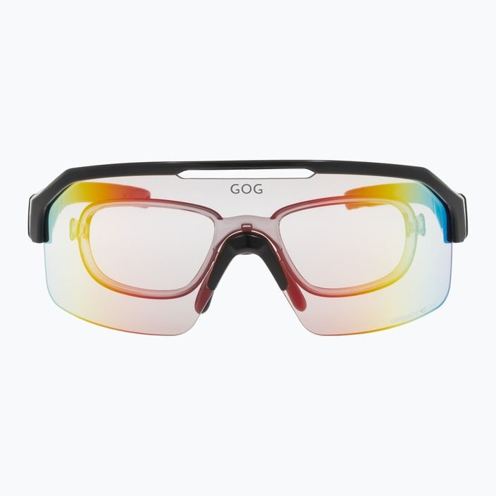 GOG Thor C fekete / polikromatikus piros E600-2 kerékpáros szemüveg 7