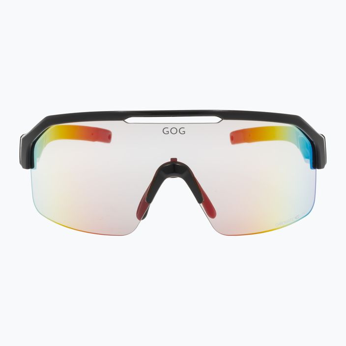 GOG Thor C fekete / polikromatikus piros E600-2 kerékpáros szemüveg 8