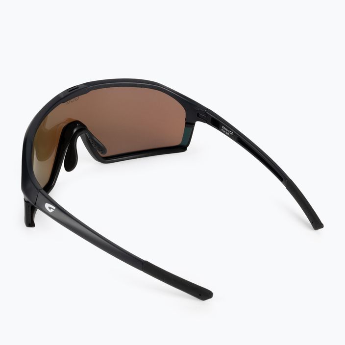GOG kerékpáros szemüveg Odyss matt tengerészkék / fekete / többszínű fehér-kék E605-3 3