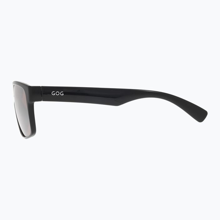 GOG Logan divat fekete / ezüst tükör napszemüveg E713-1P 7