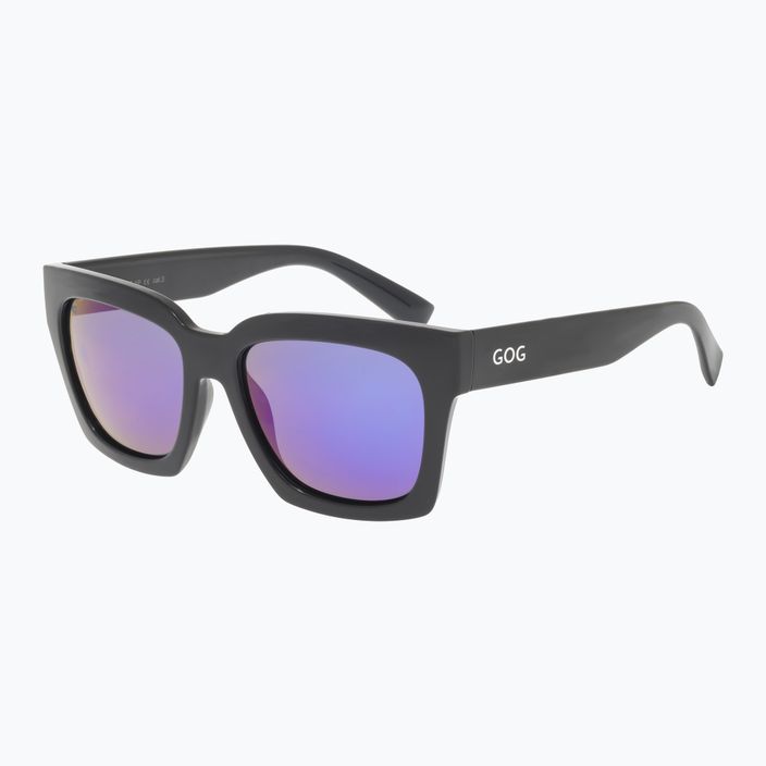 GOG Emily divat fekete / többszínű lila női napszemüveg E725-1P 6
