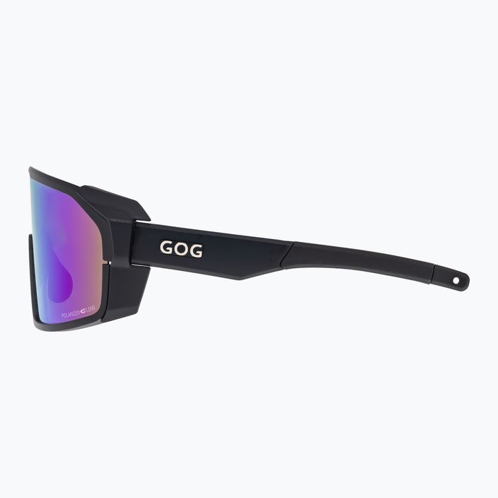 GOG Annapurna matt fekete/polikromatikus fehér-kék napszemüveg 5