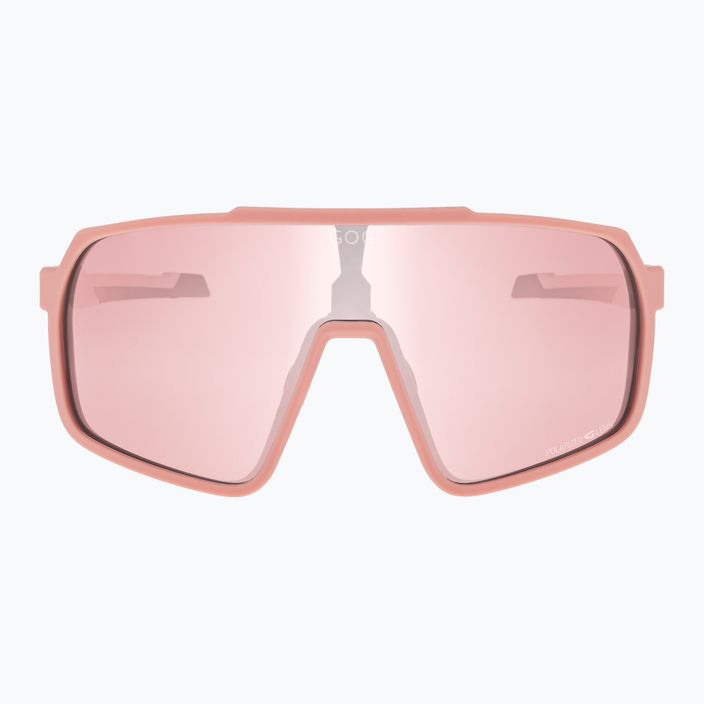GOG Okeanos matt poros rózsaszín/fekete/polikromatikus rózsaszín napszemüveg 6
