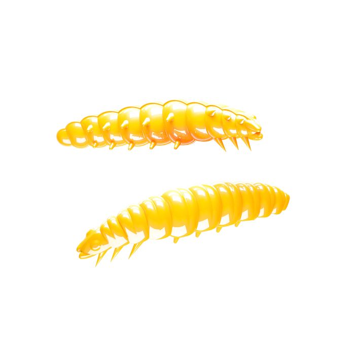 Libra Lures Larva Krill sárga LARVAK gumicsali 2