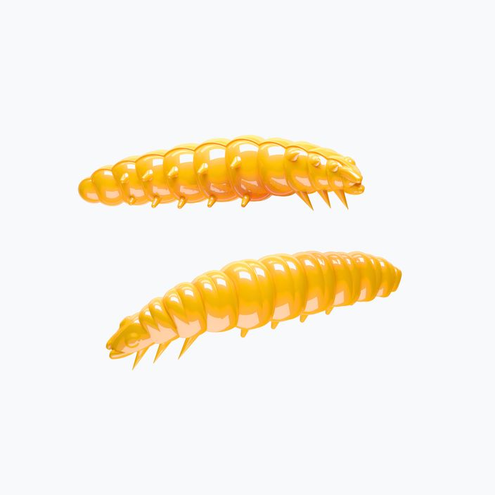 Libra Lures Larva Krill Sötét Sárga LARVAK gumicsali