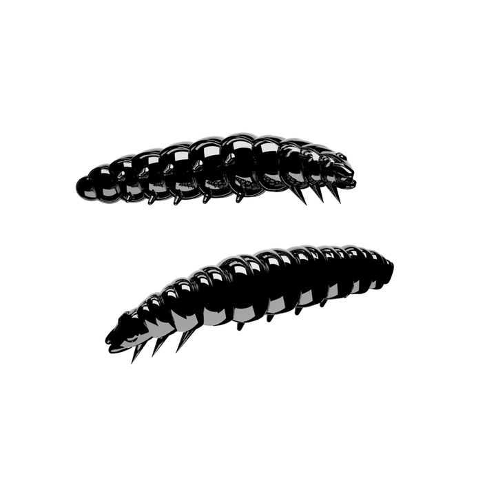 Libra Lures Larva Krill Black LARVAK gumi csali 2