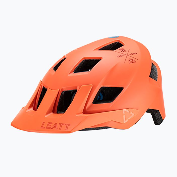Leatt MTB kerékpáros sisak AllMtn 1.0 V23 narancssárga 1023015951 7