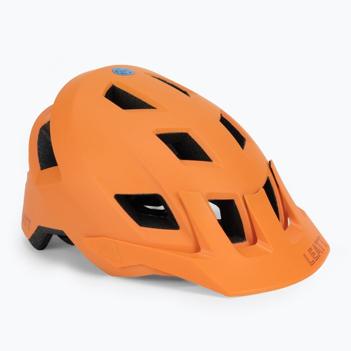 Leatt MTB kerékpáros sisak AllMtn 1.0 V23 narancssárga 1023015951