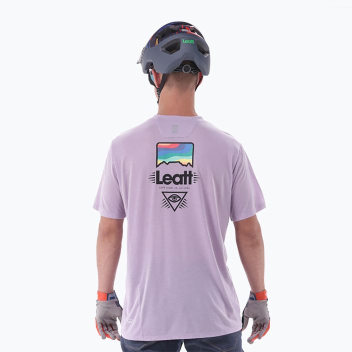 Férfi kerékpáros mez Leatt MTB Gravity 1.0 lavender 2