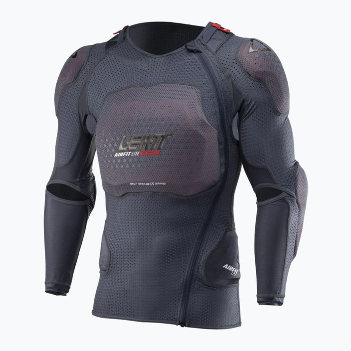 Leatt 3DF 3DF AirFit Lite Evo LS kerékpáros páncélzat fekete