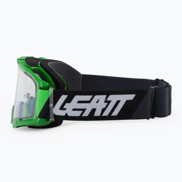 Leatt Velocity 4.5 neon lime / tiszta kerékpáros szemüveg 8022010490 4