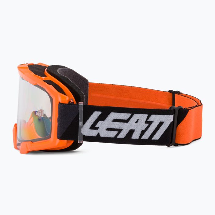 Leatt Velocity 4.5 neon narancssárga / tiszta kerékpáros szemüveg 8022010500 4