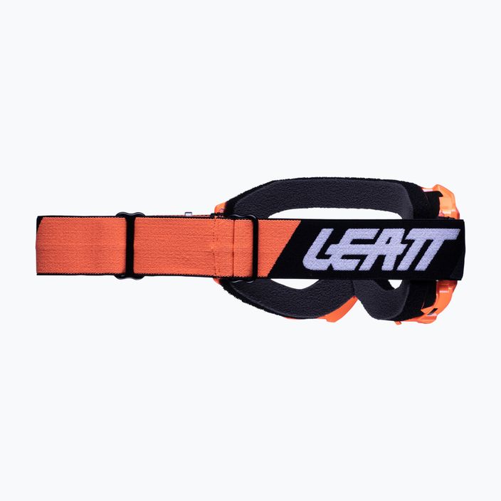 Leatt Velocity 4.5 neon narancssárga / tiszta kerékpáros szemüveg 8022010500 7